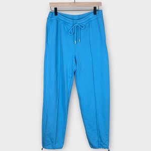 Ninety Percent Blue‎ Organic Cotton Drawstring Soft Sweatpants Joggers Women's M